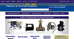 Desktop Screenshot of pipelineelectrical.co.uk